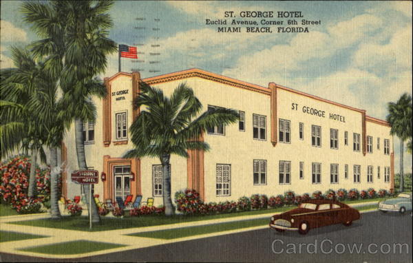 St. George Hotel, Euclid Avenue Corner 6th Street Miami Beach Florida