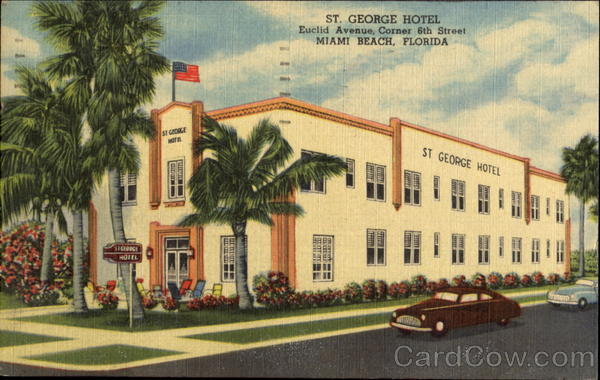 St. George Hotel, Euclid Avenue Corner 6th Street Miami Beach Florida