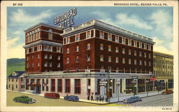 Brodhead Hotel Beaver Falls Pennsylvania