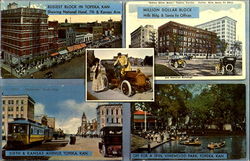 Topeka About Fifty Years Ago Postcard