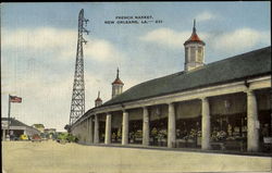 French Market Postcard