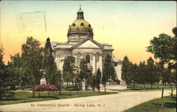 St. Catharine's Church Spring Lake, NJ Postcard Postcard