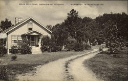 Main Building Hephzibah Heights Monterey, MA Postcard Postcard