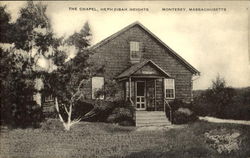 The Chapel Hephzibah Heights Monterey, MA Postcard Postcard