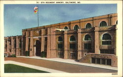 5Th Regiment Armory Baltimore, MD Postcard Postcard