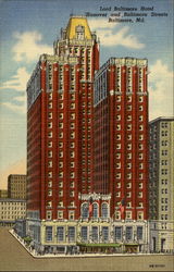 Lord Baltimore Hotel, Hanover and Baltimore Street Maryland Postcard Postcard