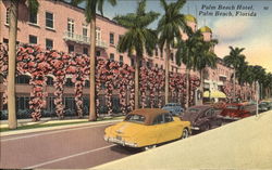 Palm Beach Hotel Postcard