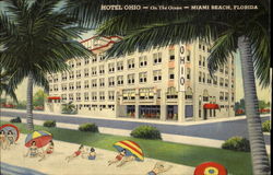 Hotel Ohio, Ocean At 14th St Postcard