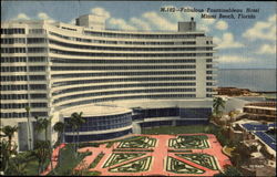Fabulous Fontainebleau Hotel Postcard