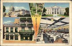 Hotel Occidental, 1411 Pennsylvania Ave., N. W. Postcard