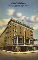 Hotel Wellsbaro, Kentucky Avenue near Beach Postcard