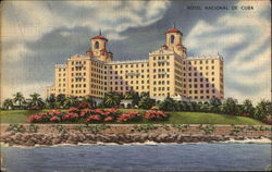 Hotel Nacional De Cuba Postcard Postcard