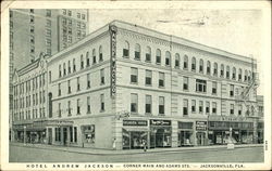 Hotel Andrew Jackson, Corner Main And Adams Sts Postcard