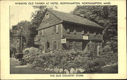 Wiggins Old Tavern At Hotel Northampton Postcard