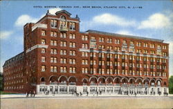 Hotel Morton, Virginia Ave Postcard