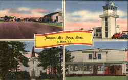 Turner Air Force Base Postcard