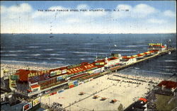 The World Famous Steel Pier Postcard