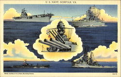 U. S. Navy Norfolk, VA Postcard Postcard