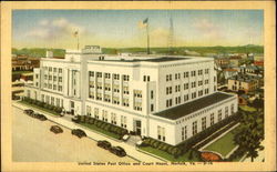 United States Post Office And Court House Norfolk, VA Postcard Postcard