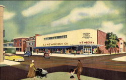 J. J. Newberry Co's New Modern Store Postcard