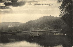 Delaware Water Gap Scenic, PA Postcard Postcard
