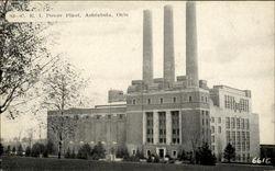 C. E. I. Power Plant Ashtabula, OH Postcard Postcard