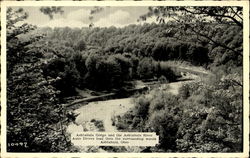 Ashtabula Gorge And The Ashtabula River Postcard