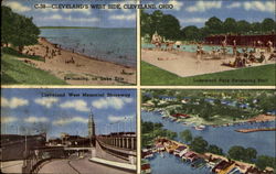 Cleveland's West Side Ohio Postcard Postcard