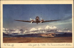 The Transcontinental Airline Postcard