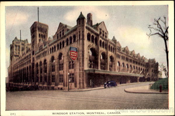 Windsor Station Montreal PQ Canada Quebec