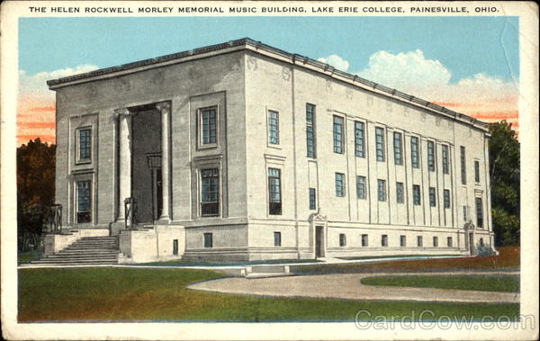 The Helen Rockwell Morley Memorial Music Building, Lake Erie College Painesville Ohio