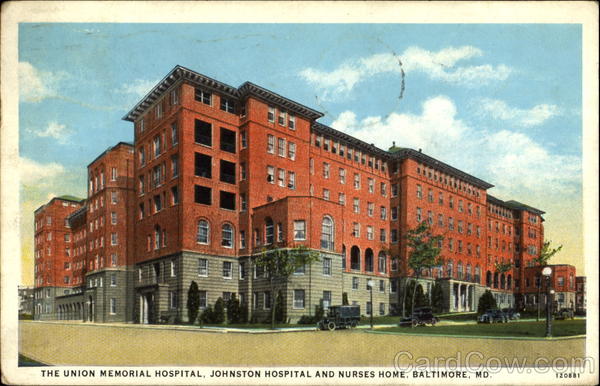 The Union Memorial Hospital Baltimore Maryland