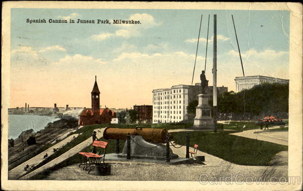 Spanish Cannon In Juneau Park Milwaukee Wisconsin