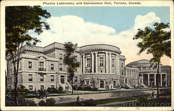 Physics Laboratory And Convocation Hall Toronto Canada
