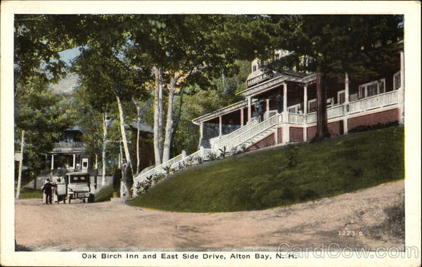 Oak Birch Inn And East Side Drive Alton Bay New Hampshire