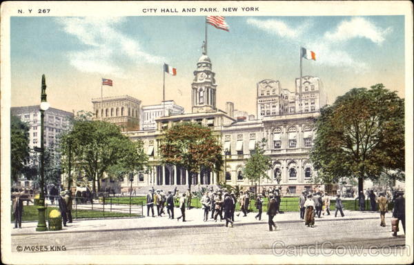 City Hall And Park New York