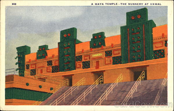 A Maya Temple 1933 Chicago World Fair