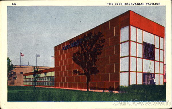 The Czechoslovakian Pavilion 1933 Chicago World Fair