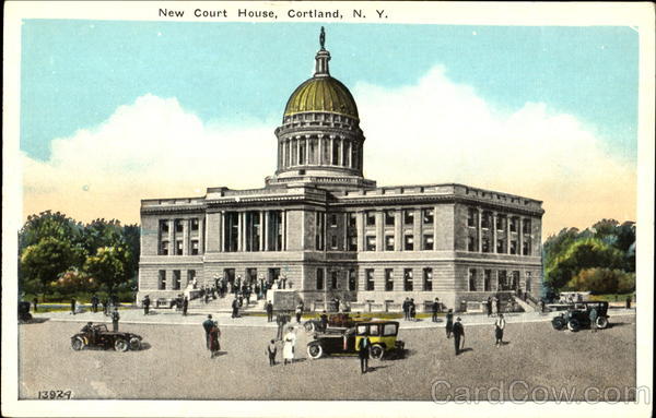 New Court House Cortland New York