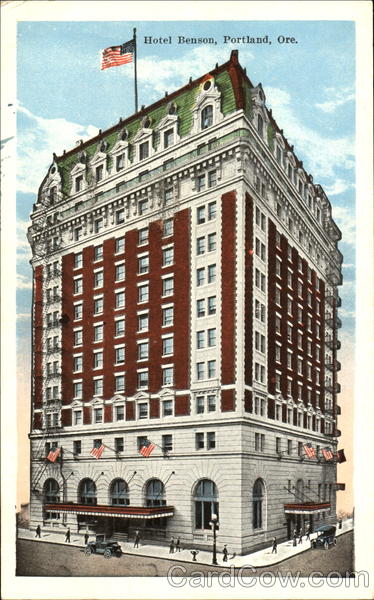 Hotel Benson Portland Oregon