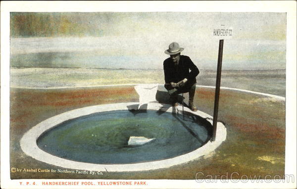 Handkerchief Pool Yellowstone National Park