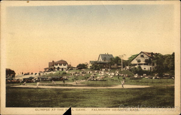 Glimpse At The Ball Game Falmouth Heights Massachusetts