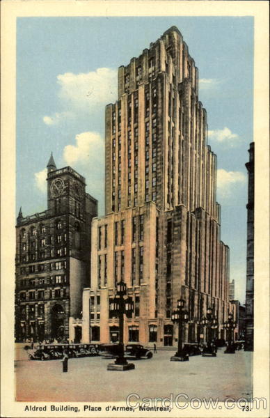 Aldred Building, Place D'Armes Montreal PQ Canada Quebec