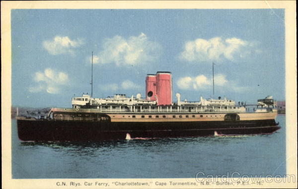 C. N. Rlys. Car Ferry Ferries