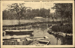 Pietsch's Tea Gardens Postcard