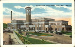 New Missouri Pacific Depot Little Rock, AR Postcard Postcard