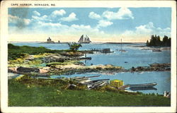 Cape Harbor Postcard