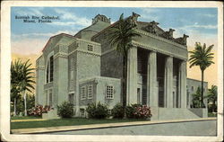 Scottish Rite Cathedral Miami, FL Postcard Postcard