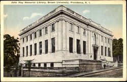 John Hay Memorial Library, Brown University Providence, RI Postcard Postcard