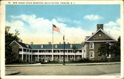 New Jersey State Barracks Trenton, NJ Postcard Postcard